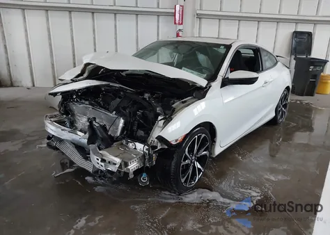 2019 Honda Civic Si из США, поврежденный, VIN 2HGFC3A57KH755238